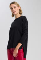 Jumper mit verlängertem Rückenteil