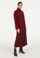 Pullover mit zweifarbigem Jacquard
