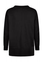 V-neck sweater made of high-quality cotton-cashmere