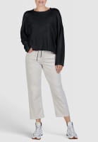 Cropped sweater made of high-quality cotton-cashmere