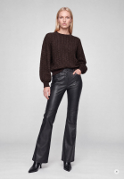 Pullover aus sparkling Kroko-Jacquard