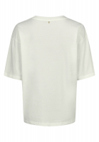 Shirt with shiny pigment print