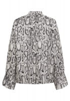 Bluse mit Snakeprint