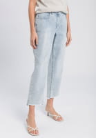Cropped jeans made from light denim quality