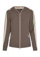 Hooded sweat jacket made of Easy-Care material