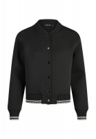 Bomberjacke mit Strickbündchen