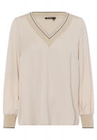 Bluse aus edlem Satin