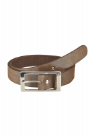 Belt from shiny material