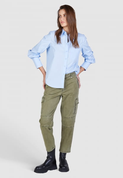 Cargo pants made from a sustainable Tencel blend 