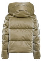 Puffer-Jacke aus schimmernder Optik