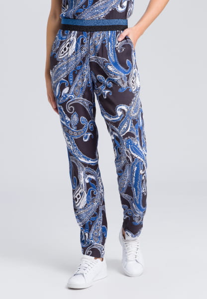 Pants with Paisley print