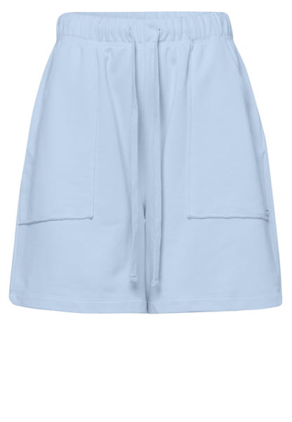 Shorts with patch pockets