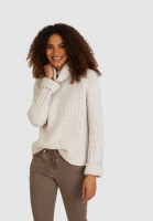Turtleneck sweater with raglan sleeves