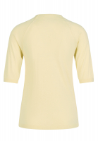 Turtleneck sweater with visible seams