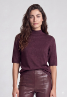 Sparkling turtleneck sweater