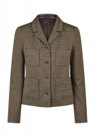 Blazer aus Multicolor-Jersey