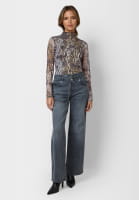 Shirt in Snake-Print