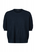 Textured sweater with a sparkling finish