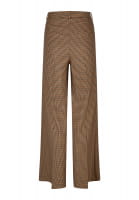 Bundfaltenhose mit weitem Bein