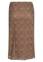 Rock mit Minimal Leo-Print