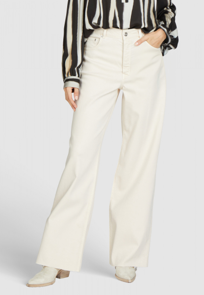High waist trousers in a sustainable lyocell blend