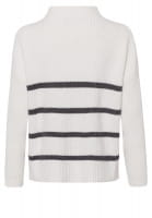 Sweater with decorative stripes