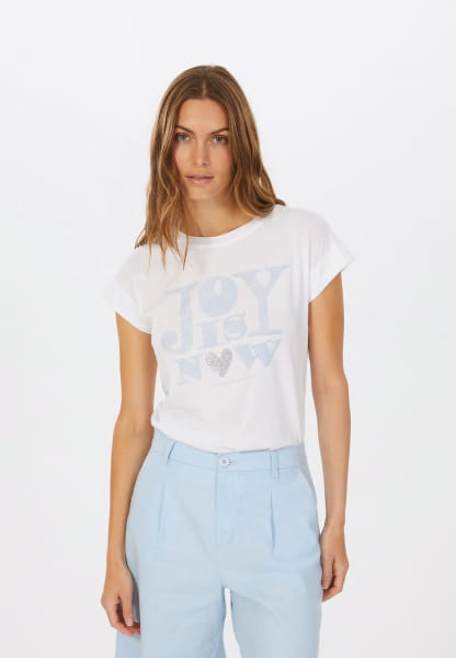 T-Shirt mit Inside-Out Print