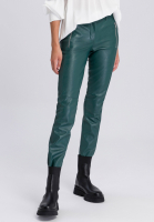 Pants made of faux leather