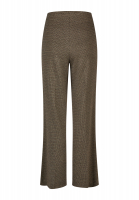 Hose aus Multicolor-Jersey mit weitem Bein