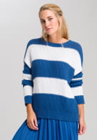 Sweaters with block stripes