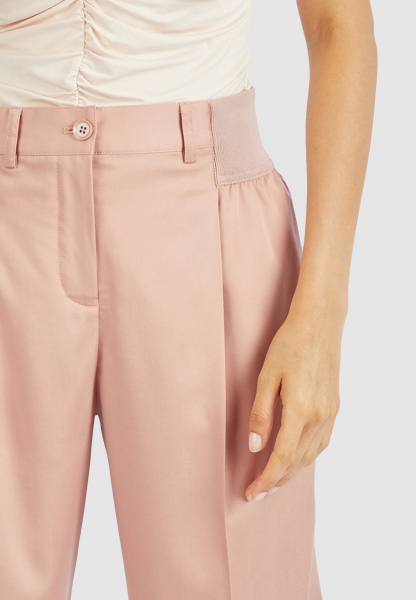 Lyocell satin trousers
