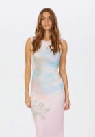 Kleid mit Pastell-Print