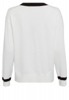 Pullover mit Baseball Intarsien