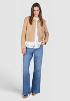 Structured jacket with breast pockets