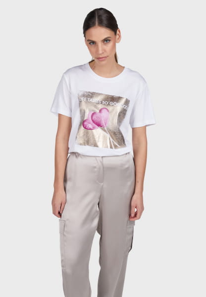 T-shirt with LOLLY print