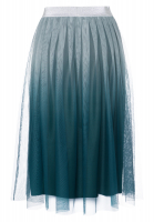 Midi skirt with organic gradient