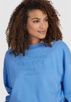 Sweatshirt with logo embroidery