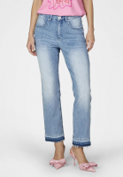 Cropped flared jeans