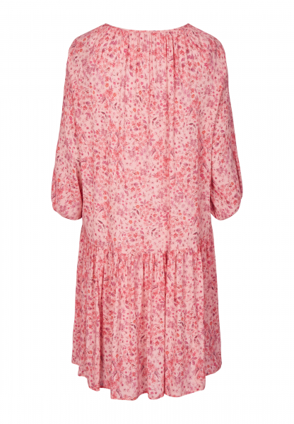 Kleid mit Mille-Fleur-Print
