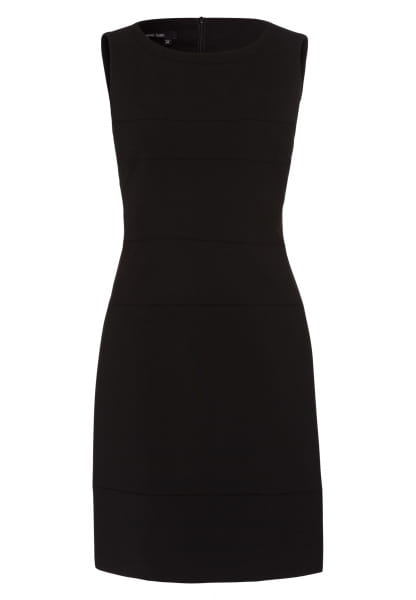 Sheath dress with new wool