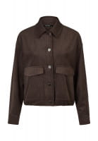 Cordjacke mit Ballonsaum