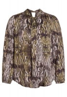 Bluse mit Snake Print