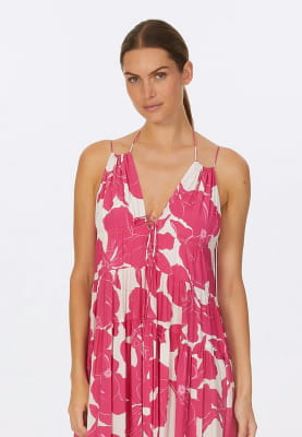 Kleid mit Spaghettiträgern