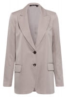 Blazer aus Leinen-Mix Twill