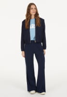 Jacket in elatic twill
