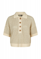 Sweater with tonal lurex