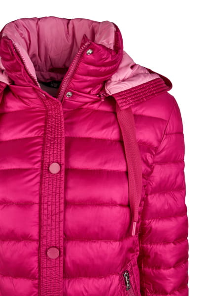 Pufferjacke mit Steppblenden