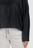 Cropped sweater made of high-quality cotton-cashmere