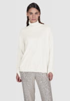 Rollkragen Pullover aus Cotton-Cashmere