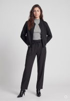 Bomberjacke mit Strickbündchen